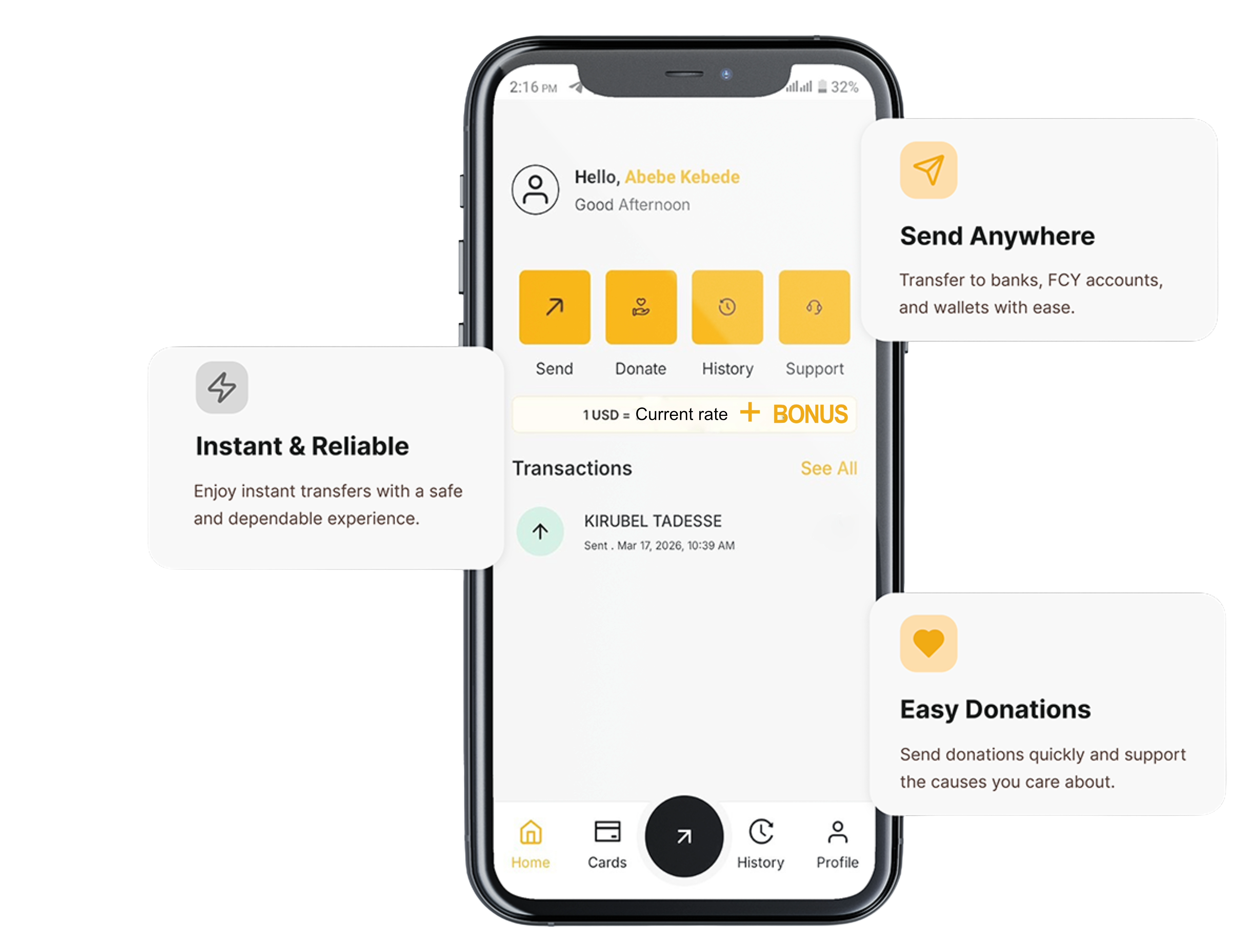 Abyssinia Remit App